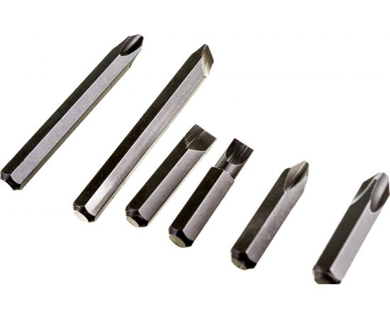 Ударная отвертка Автоdело анатомическая ручка, 6 насадок, футляр 40009 10788 – изображение 6