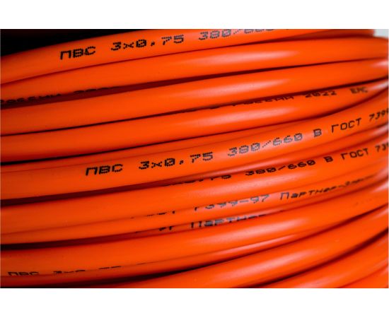 Удлинитель Партнер-Электро PowerLine 4 гн. с/з с выкл. ПВС 3х0,75 10A 30м UK204B-430DB – изображение 6