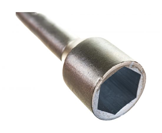 Балонный крестовой усиленный ключ 17 х 19 х 21 х 22 мм с переходником 19мм-1/2" Дело Техники 531222 – изображение 6