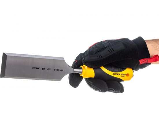 Плоская стамеска с ручкой NAREX SUPER 2009 LINE PROFI 50 мм 811350 – изображение 7