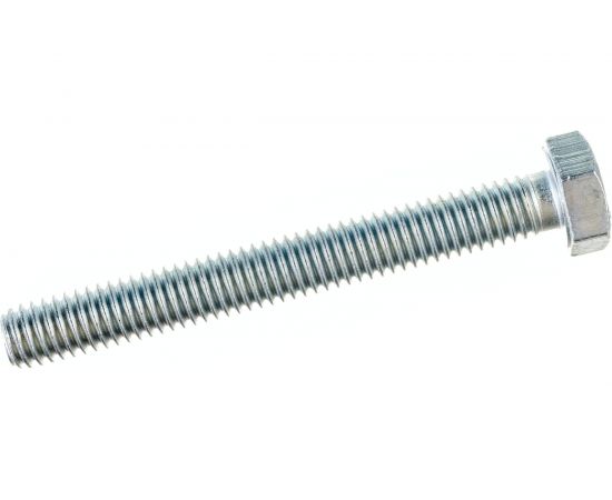 Болт Стройметиз М6х50 DIN 933, класс прочности 8.8, цинк уп. 4 шт 3021281 