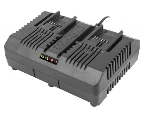 Двойное зарядное устройство WORX WA3883, 20В, 2*2A 