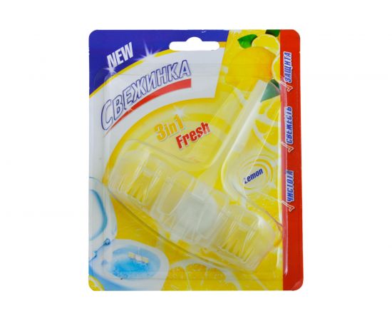 Освежитель Свежинка Блистер WC 3 in 1 Fresh Lemon 40 гр 3024 