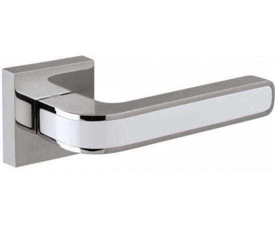 Раздельная ручка Fuaro NEO DM CP/WH-19 хром/белый 33167 