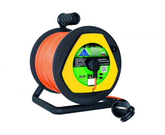 Удлинитель с выносной розеткой Партнер-Электро GardenLine б/з ПВС 2х1 10A 50м IP 44 UG102B-150BL 