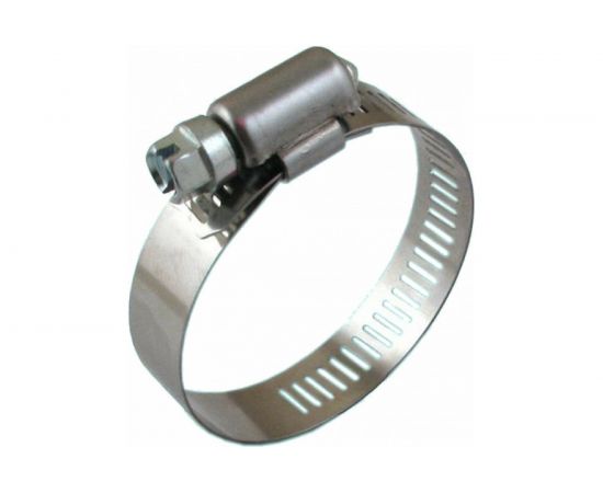 Червячный хомут CNIC 24-36/12.7 мм, W2 нержавеющая сталь, с оцинк. винтом SAE J1670 05B2436 52555 
