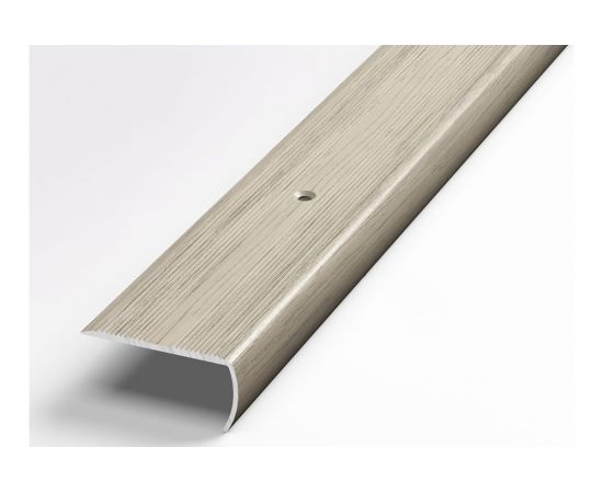 Порог угловой алюминиевый декоративный (40х20 мм, 1,8 м, Клен беленый) ЛУКА УТ000004705 