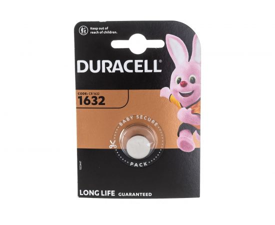 Литиевая батарейка Duracell 5007988, 1632-1BL, Б0044724 