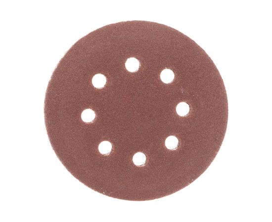 Круг шлифовальный (5 шт; 125 мм; 8 отверстий; P100; липучка) Sturm 9010-1258-100 