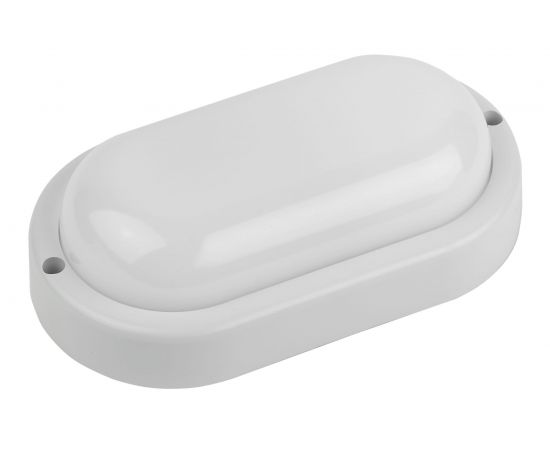 Светодиодный светильник ЭРА SPB202065K008 IP65, 8Вт, 760Лм, 6500К, D160, ОВАЛ, ЖКХ, LED 40/960 Б0047618 