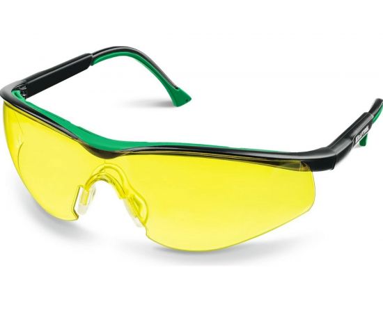 Защитные очки KRAFTOOL Basic желтые 110318 