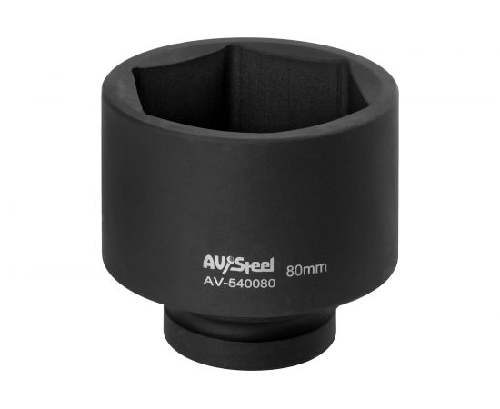 Головка шестигранная (80 мм; 1""DR) AV Steel AV-540080 