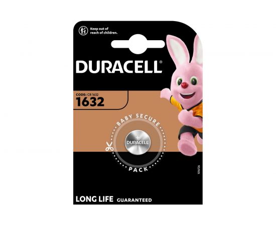 Литиевая батарейка Duracell 5007988, 1632-1BL, Б0044724 – изображение 2