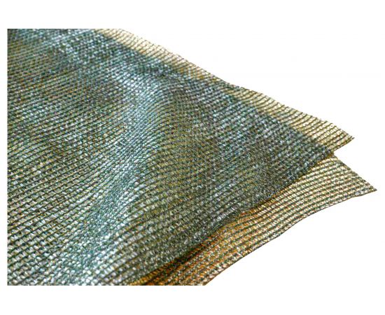 Сетка фасадная (4х10 м; 35 мкм; зеленая) Промышленник 41035 – изображение 2