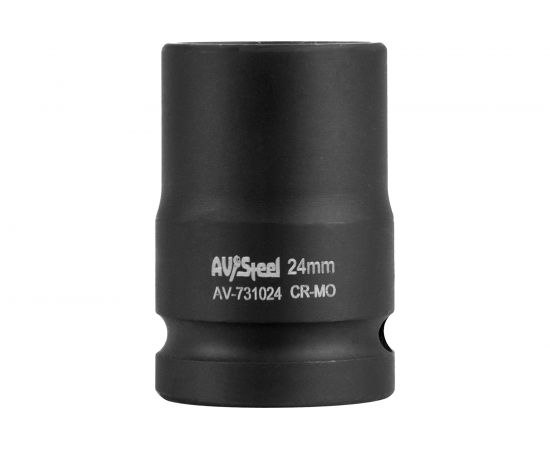 Головка ударная двенадцатигранная (24 мм; 3/4""DR) AV Steel AV-731024 – изображение 2