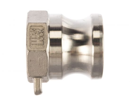 Камлок тип А (ниппель; внутренняя резьба BSP; 20 мм-3/4""; нержавеющая сталь) TITAN LOCK TL75ASS – изображение 2