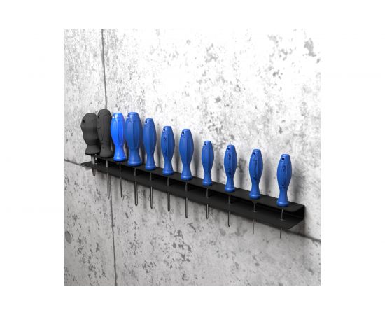 Настенный держатель-органайзер отверток EMBODIMENT черный EMB-WOSC-W-B – изображение 3