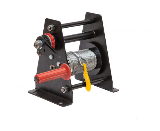 Ручная барабанная лебедка ЦМК ЛР-0,25 трос 4мм*25м L0001 – изображение 3