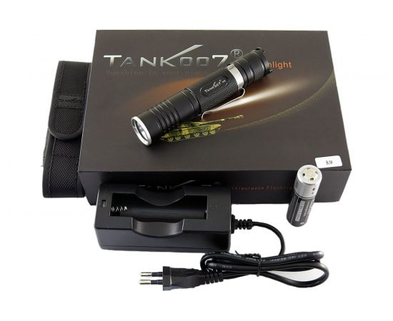 Светодиодный фонарь с комплектацией TANK007 K9XML – изображение 3