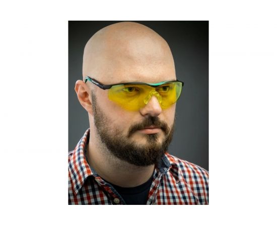 Защитные очки KRAFTOOL Basic желтые 110318 – изображение 3