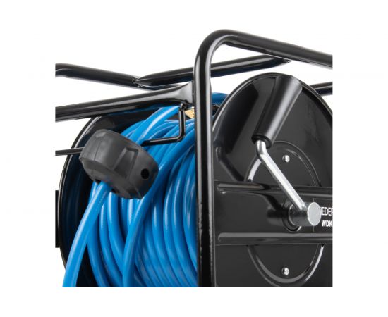 Катушка ручная с пневмошлангом и брс (8х12 мм; 30 м) WIEDERKRAFT WDK-65723 – изображение 4