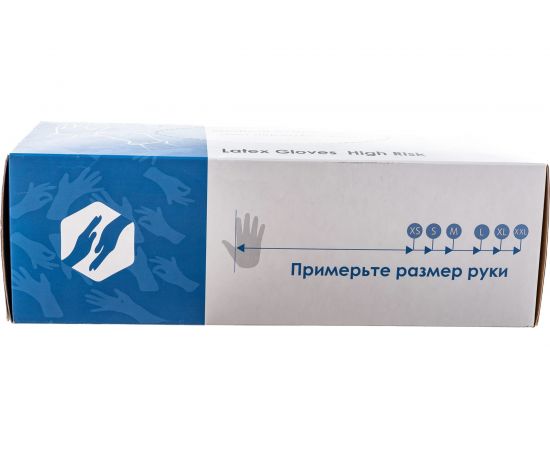 Хозяйственные латексные перчатки EcoLat Премиум 50 шт./уп., размер L 2326/L – изображение 4
