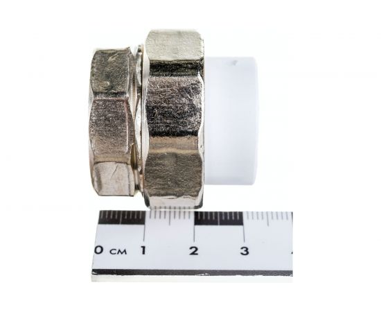 Разъемная муфта с внутренней резьбой Политэк ПП 20х3/4 9801002034 – изображение 5