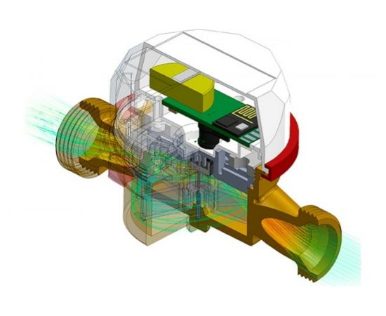 Умный счетчик для горячей и холодной воды/универсальный Элехант СВД-20 550403 – изображение 5