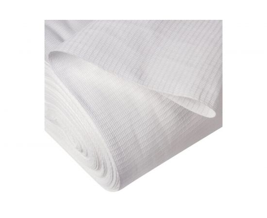 Полотно ЛАЙМА ВАФЕЛЬНОЕ Узбекистан, отбеленное, рулон 0.45х50 м, плотность 200±5г/м2, 607528 – изображение 6