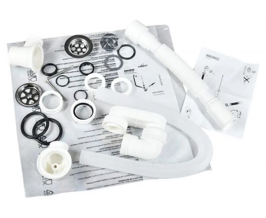 Сифон для ванной WISENT с гибким шлангом W890+3602 – изображение 7