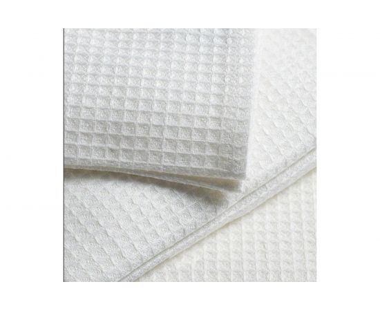 Полотно ЛАЙМА ВАФЕЛЬНОЕ Узбекистан, отбеленное, рулон 0.45х50 м, плотность 200±5г/м2, 607528 – изображение 7