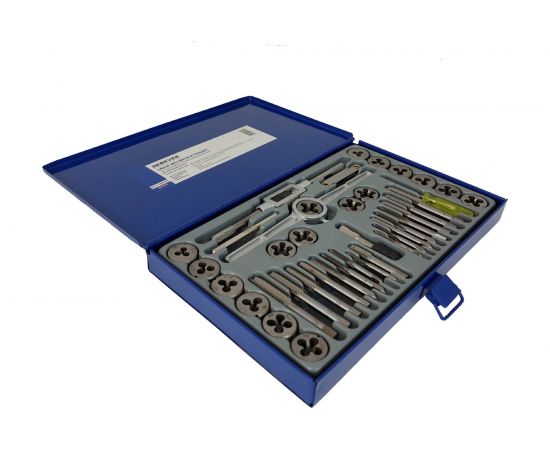 Набор метчиков и плашек DeBever М3-12, 40 предметов, метрическая резьба DB-S-TDM5040 – изображение 8