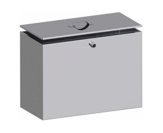 Бак Везувий 80 л под контур, прямоугольный AISI 439 А-42805 