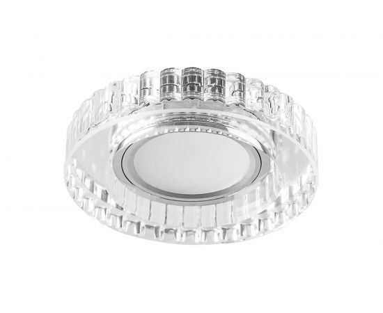 Потолочный светильник FERON 15LED 2835 SMD 4000K, MR16 50W G5.3, прозрачный, CD985 32662 