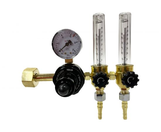 Регулятор для углекислоты и аргона У 30/АР 40 КР Р2 с 2 ротаметрами KRASS 2133501 