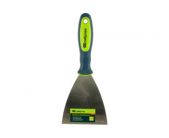 Шпательная лопатка из нержавеющей стали, 100 мм, 2-компонентная ручка СИБРТЕХ 85526 