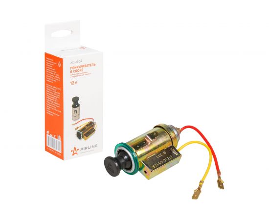 Прикуриватель в сборе Airline ВАЗ 2101-07, Волга, УАЗ, автобусы ACL-12-04 