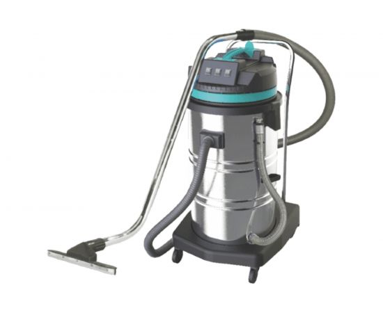 Пылеводосос ТЕМП 80 л, нержавеющая сталь 220V 3300W 3 турбины TVC80-3 