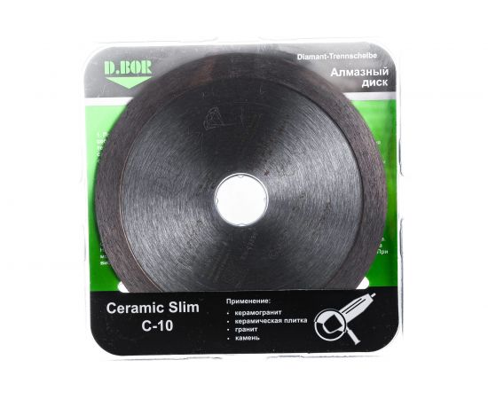 Диск алмазный Ceramic Slim C-10 (125x1.2x22.23 мм) D.BOR CS-C-10-0125-022 