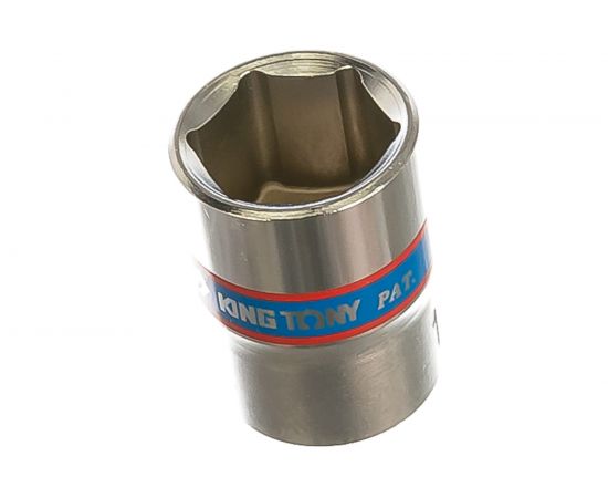 Головка торцевая стандартная шестигранная 1/4", 13 мм KING TONY 233513M 