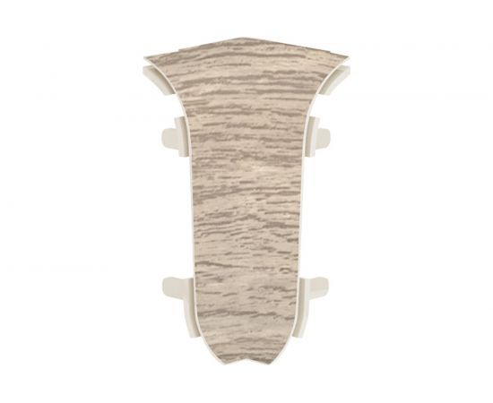 Угол внутренний для плинтуса Волшебная палочка ПВХ 58 мм, 2 шт, цвет 5815 УТ000072808 