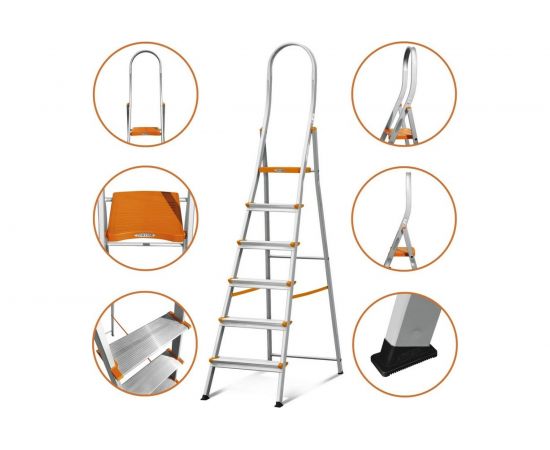 Алюминиевая стремянка Эйфель Триумф 106 – изображение 2