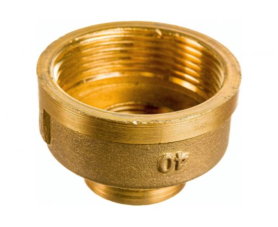 Переходная муфта LEXLINE 1 1/2-3/4 вн/вн., латунь 40-20 Украина 513040 – изображение 2