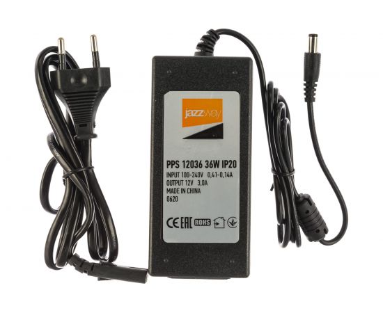 Блок питания Jazzway (адаптер) 36W 12V 3A 1005960 – изображение 2