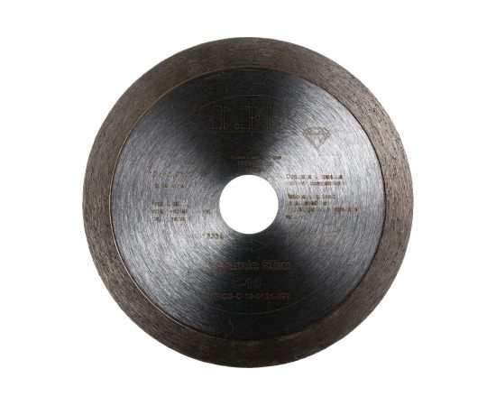 Диск алмазный Ceramic Slim C-10 (125x1.2x22.23 мм) D.BOR CS-C-10-0125-022 – изображение 2