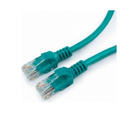 Многожильный патч-корд Cablexpert UTP кат.5e, 5м, литой, зелёный PP12-5M/G – изображение 2