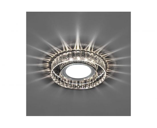 Потолочный светильник FERON 15LED 2835 SMD 4000K, MR16 50W G5.3, прозрачный, CD985 32662 – изображение 2