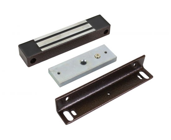 Электромагнитный замок ACCORDTEC 180 кг, 12В, 0.4 А, 180x40x25 ML-180KB с уголком – изображение 2