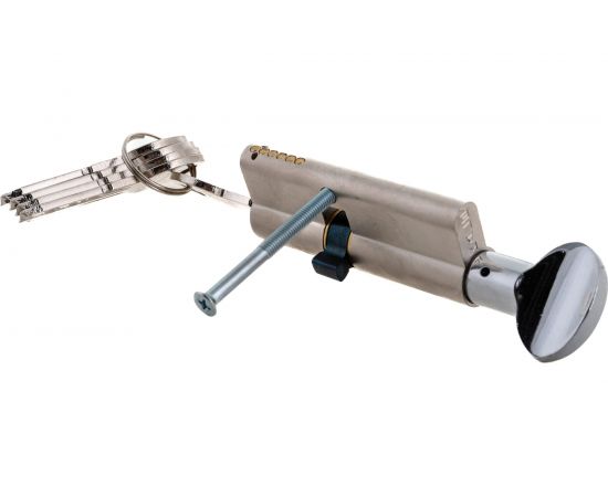 Цилиндровый механизм Kale Kilit 164SMC-80-30+10+40M-M-NI-5KEY-STB 164SMC00092 – изображение 2