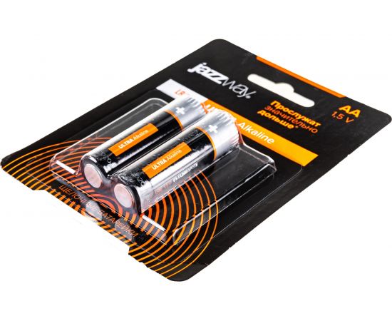 Алкалиновая батарейка JazzWay LR6 Ultra PLUS BL-2 5010703 – изображение 2